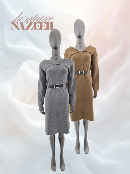 فستان شتوي ثلثين